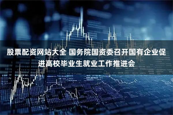 股票配资网站大全 国务院国资委召开国有企业促进高校毕业生就业工作推进会